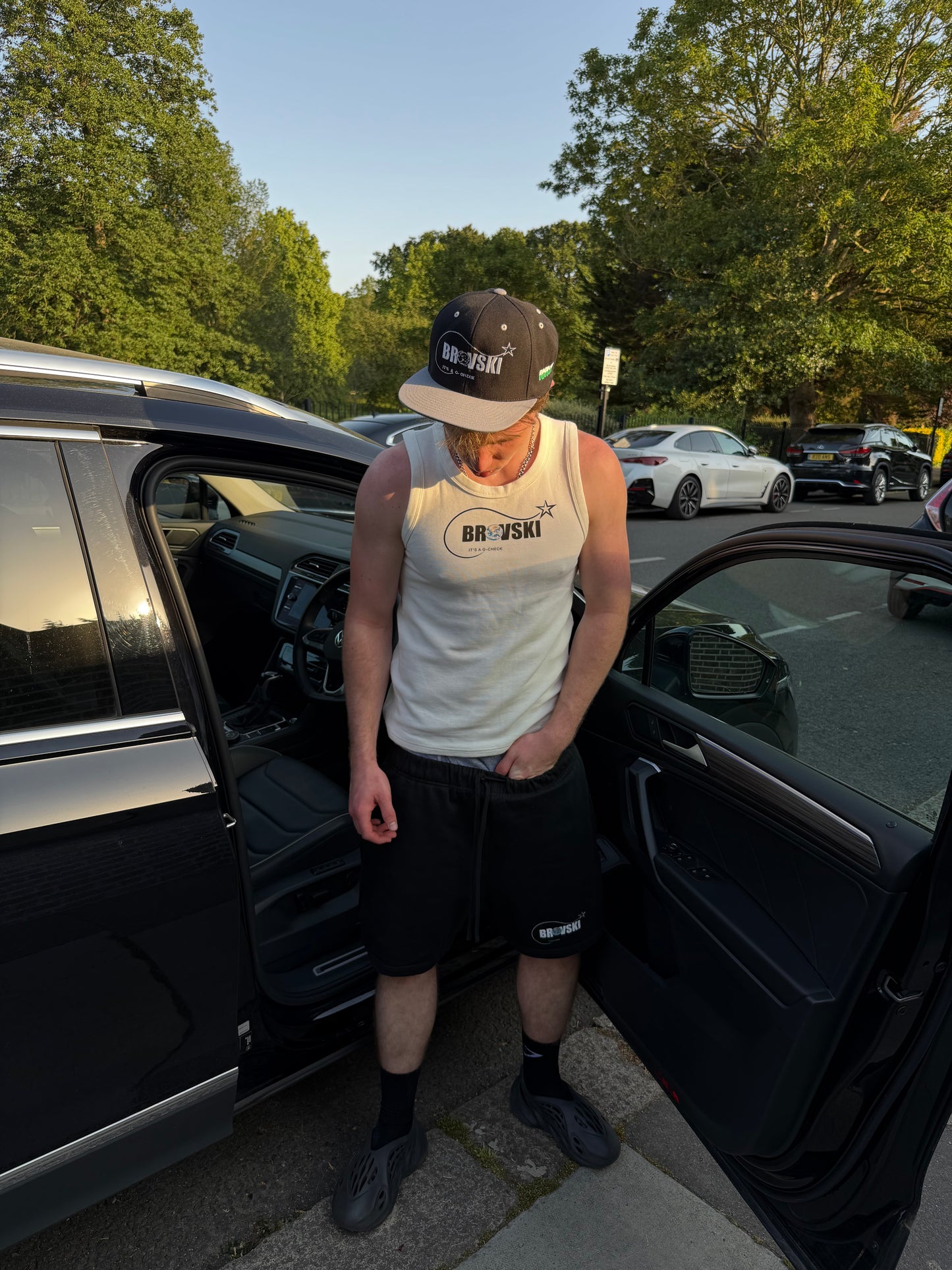 Heavyweight Ribbed Tank Top (White)