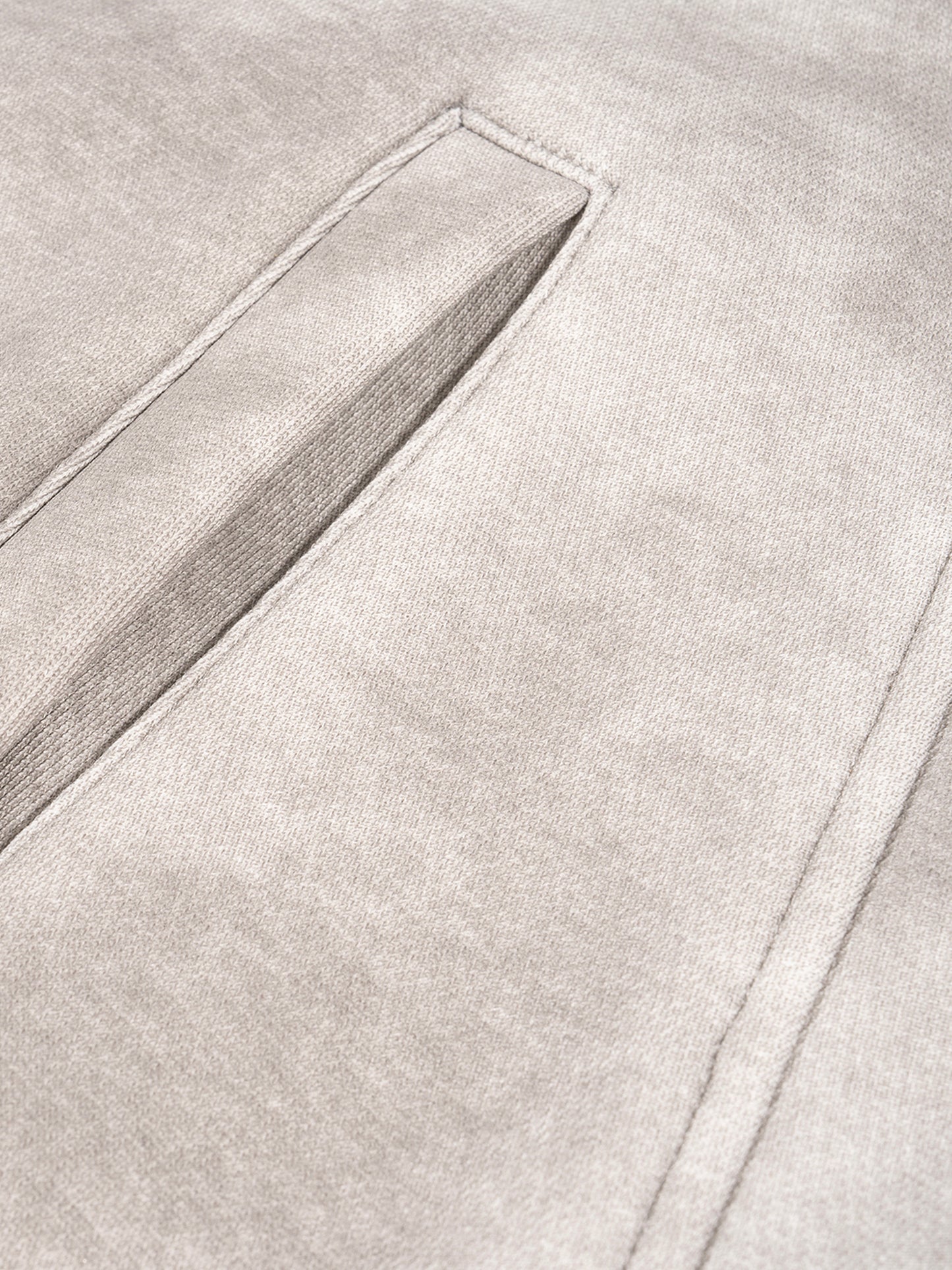 Dirty Washed Brovski, Boxy Zip-up Fleece Hoodie