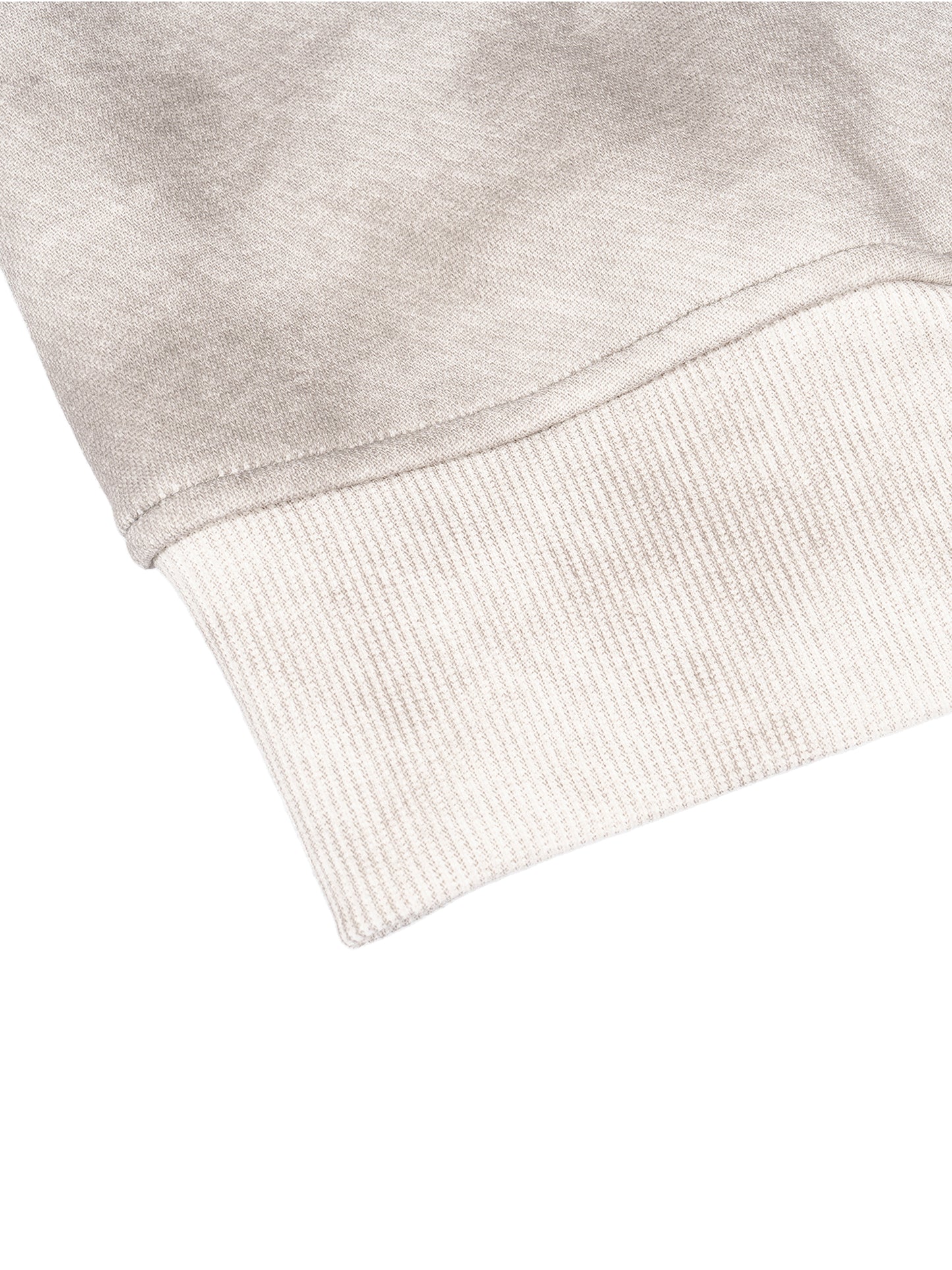 Dirty Washed Brovski, Boxy Zip-up Fleece Hoodie