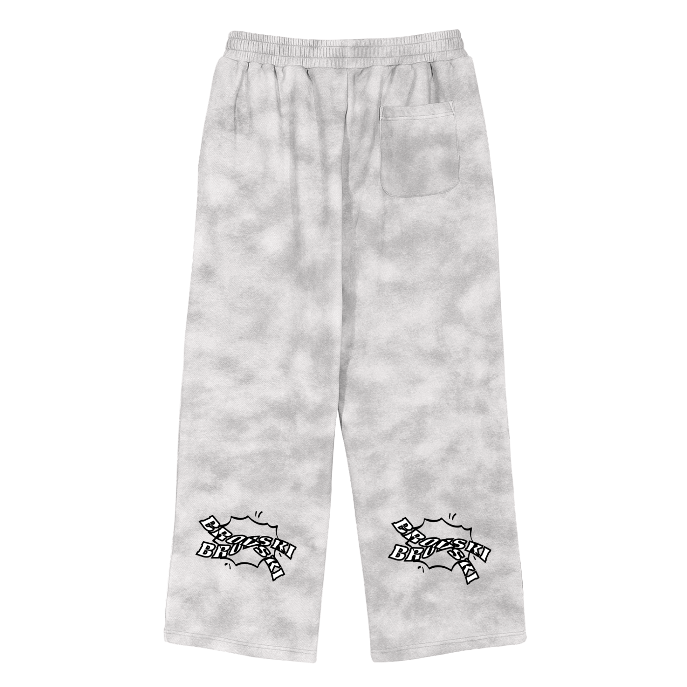 Dirty Washed Brovski Fleece Sweatpants