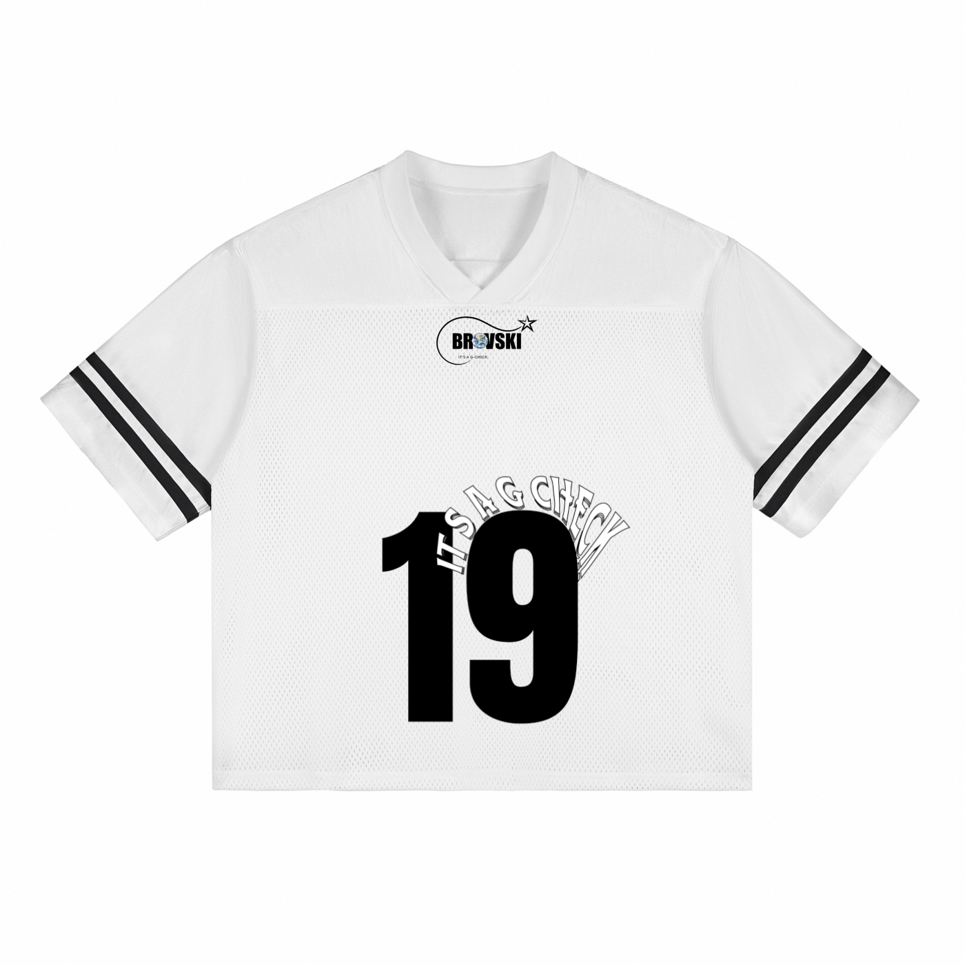 Unisex Taped Mesh Jersey