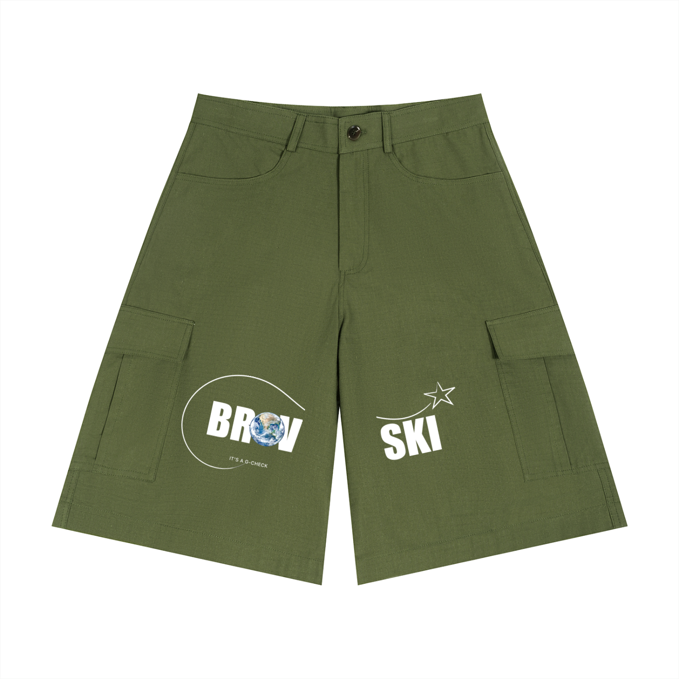 Brovski Cargo Shorts