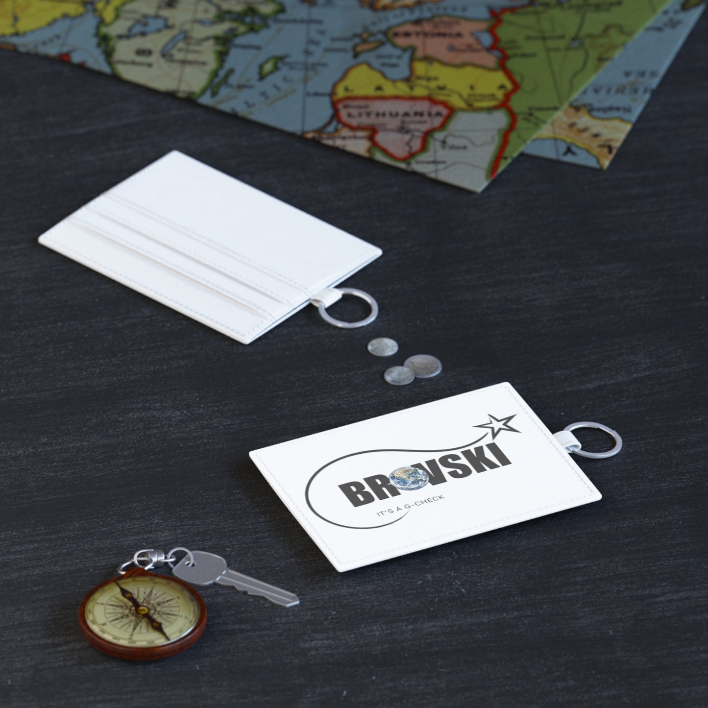 Brovski Leather Card Holder