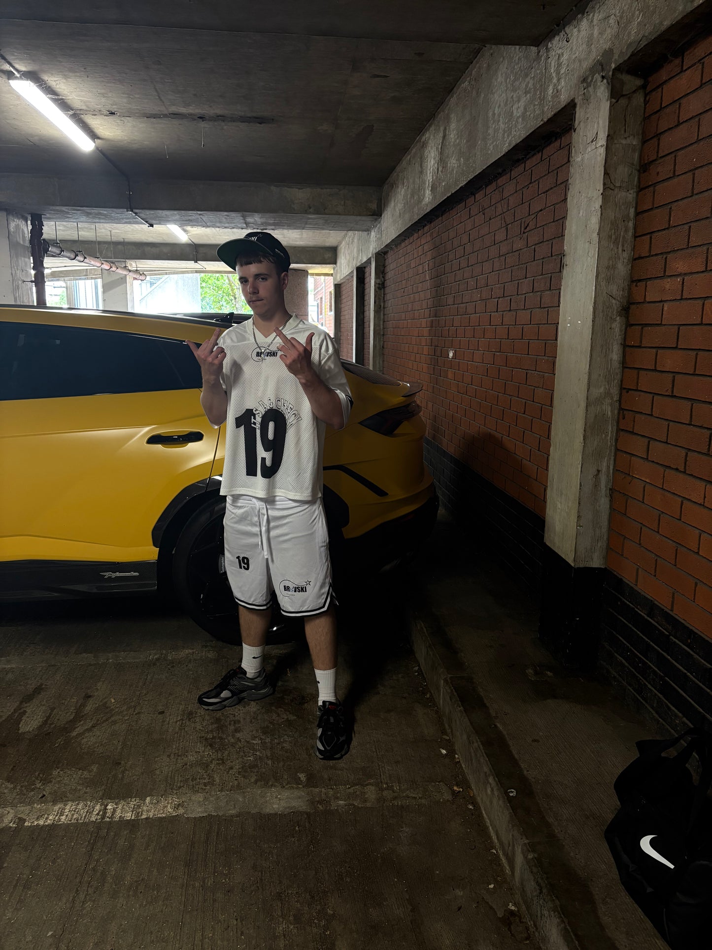 Unisex Taped Mesh Jersey