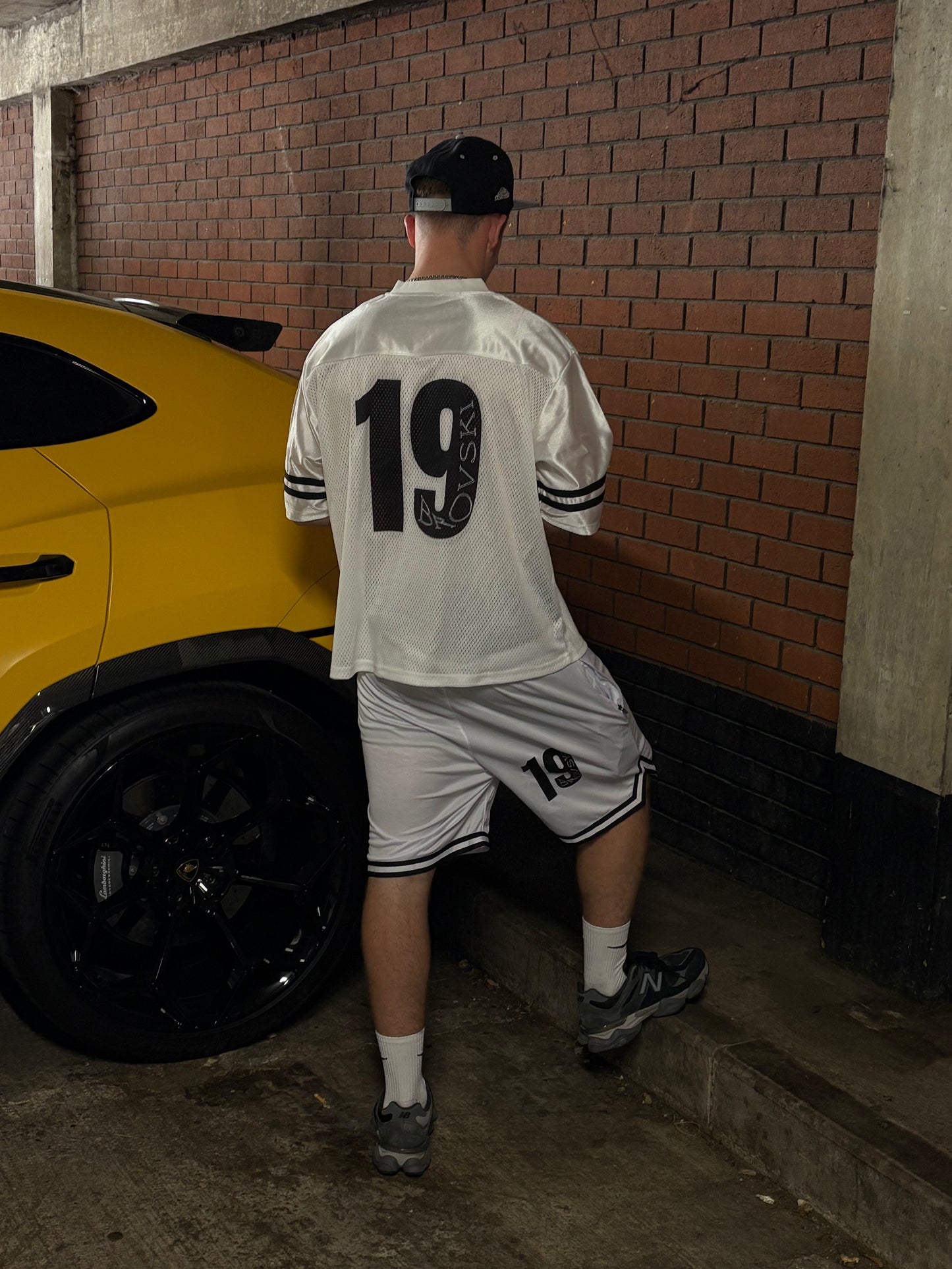 Unisex Taped Mesh Jersey